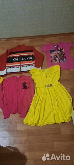 Пакет вещей на девочку