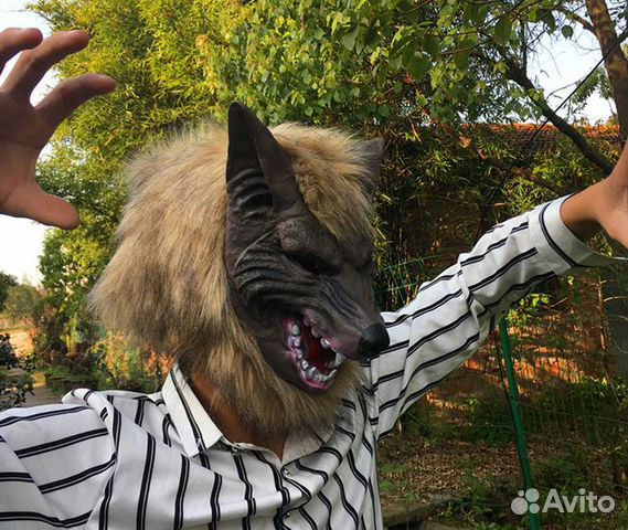 Маска волка костюм волка