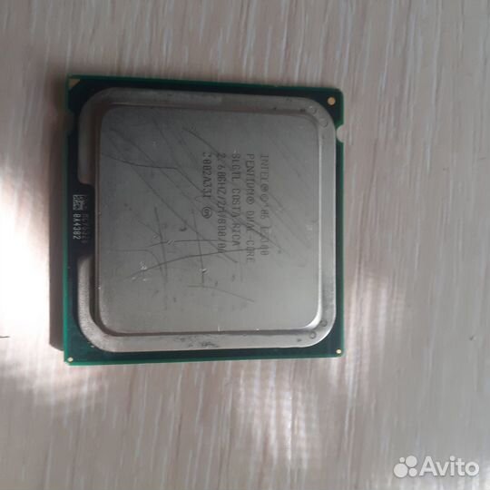 Процессо Intel Pentium Dual Core E6300