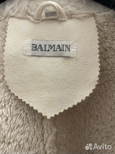 Дубленка женская экозмаша р.44