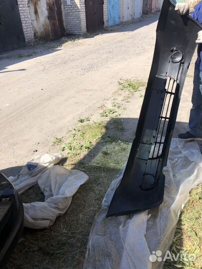 Бампер задний лада калина