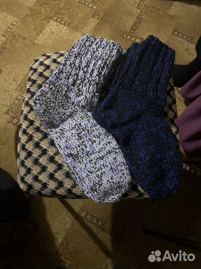 Вязанные носки и следки