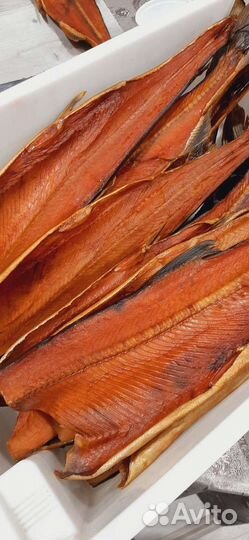 Рыба холодного копчения кета