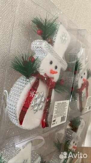 Елочные игрушки / Снеговик