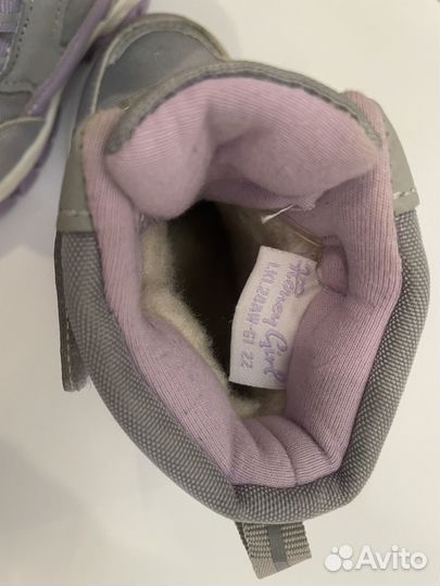 Ботинки зимние для девочки 22