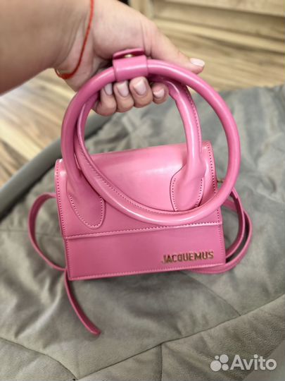 Сумка jacquemus розовая