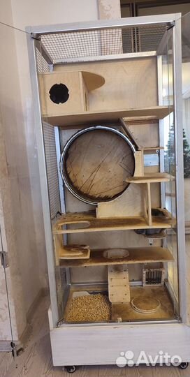 Клетка для шиншиллы бу