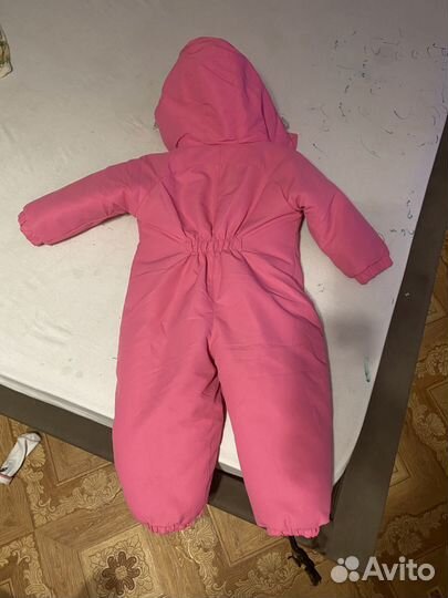 Зимний комбинезон для девочки 86