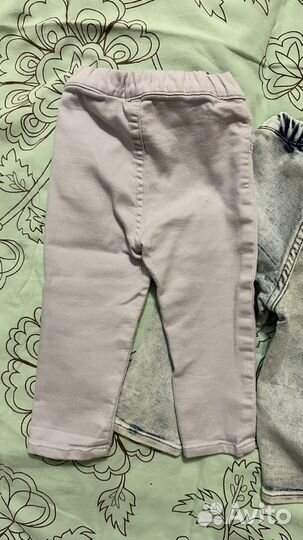 Джинсы на девочку 80