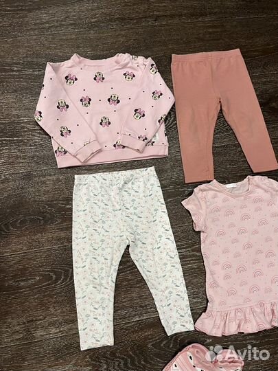 Пакет одежды 80 86 на девочку