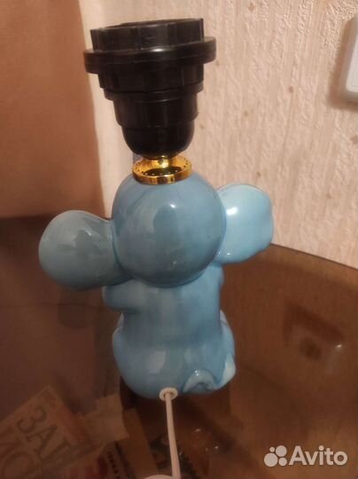 Лампа светильник ночник слоник