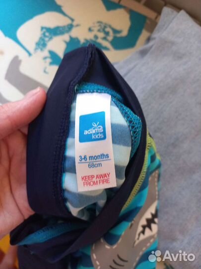 Комбинезон для плавания 9-12 мес