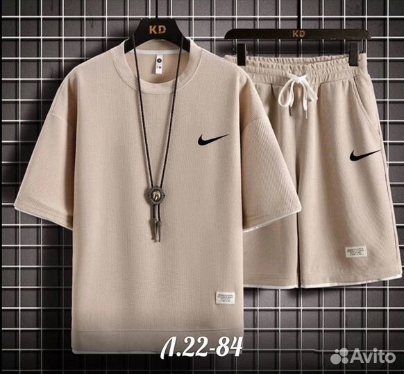 Спортивный костюм мужской Nike шорты футболка