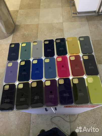 Чехол iPhone 14 Soft Touch Silicone case