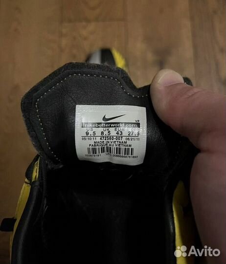 Бутсы Сороконожки Nike Total 90 Оригинал