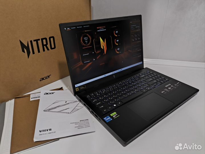 Acer nitro V15 RTX4050, I5-13420H, SSD1Tb