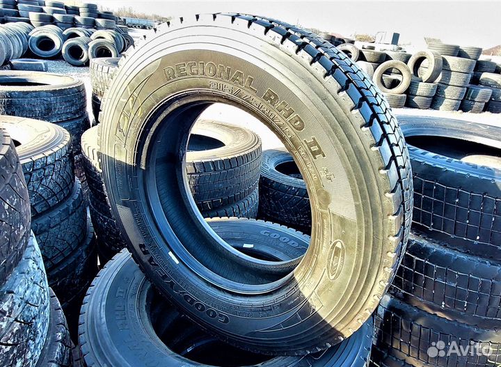 Шины 215/75r17.5,Goodyear r RHD 2+ artd: 581-3