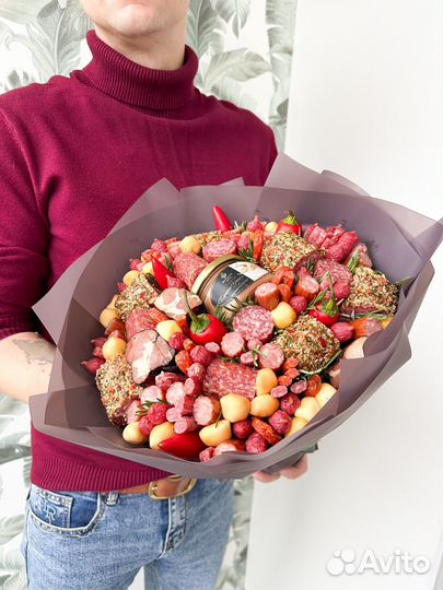 Вкусный мясной букет