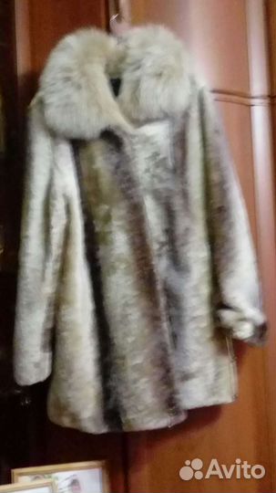 Шуба мутоновая 58 размера