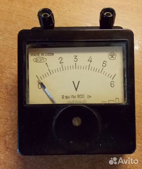 Прибор Мегаомметр Телефон Вольтметр СССР
