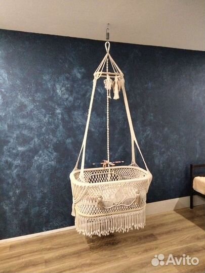 Колыбель детская макраме