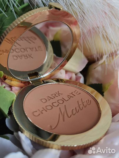 Too Faced, Пудра - Бронзер, Dark Chocolate