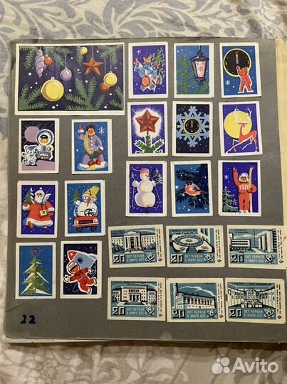 Этикетки от спичечных коробков