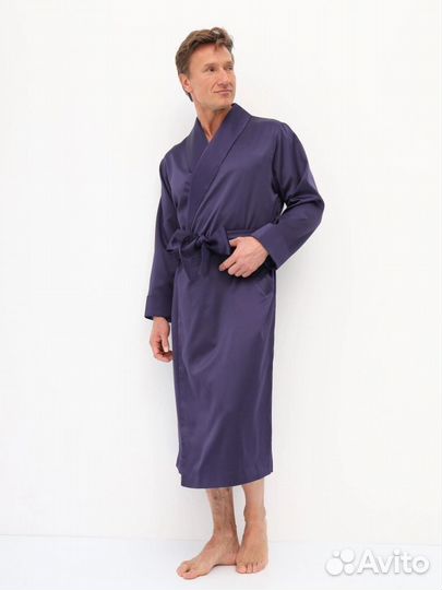 Халат мужской из шелка