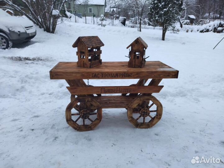Декоративная телега