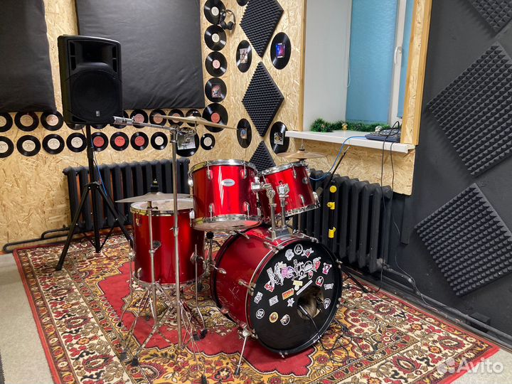 Почасовая аренда барабанного кабинета