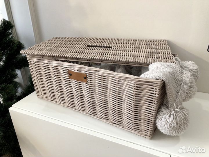 Корзина с крышкой