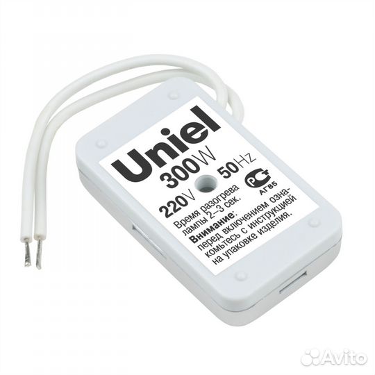 Блок защиты для галогенных ламп uniel UPB-300W-SL