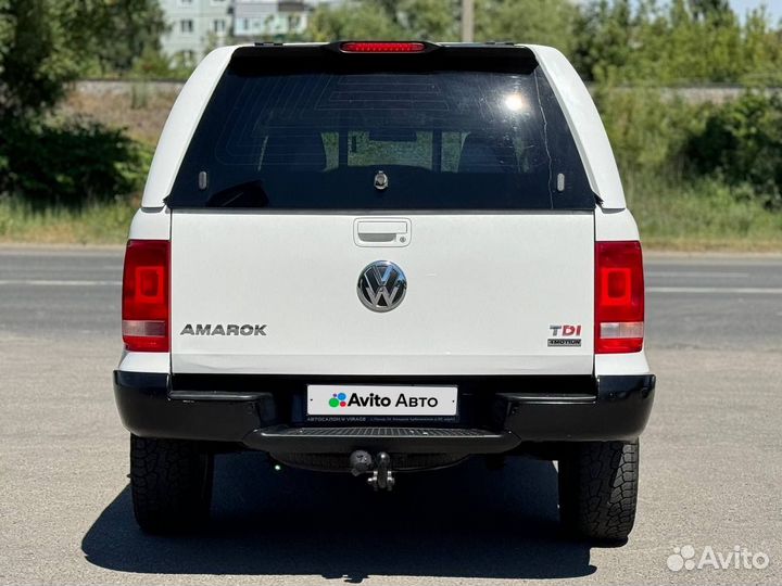 Volkswagen Amarok 2.0 AT, 2017, 284 000 км