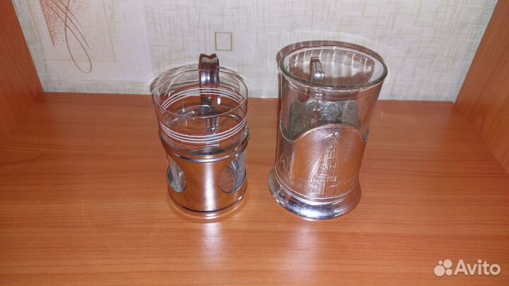 Подстаканники и стаканы в подстаканник