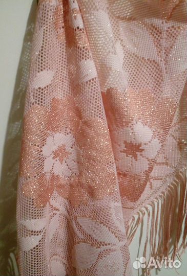 Шаль с люрексом