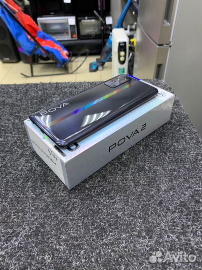 TECNO Pova 2, 4/128 ГБ