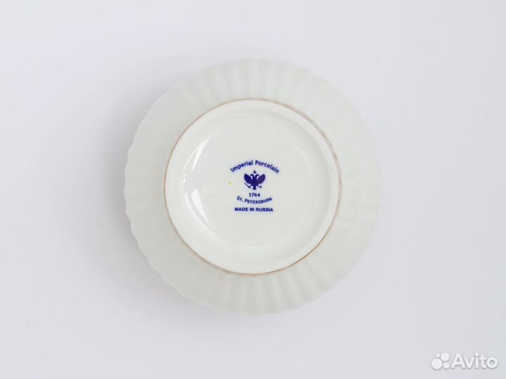 Сахарница 390 мл ифз форма Волна, рисунок Кобальто