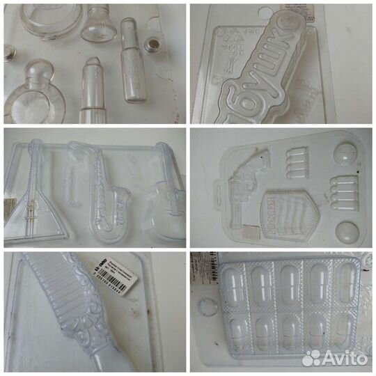 Формы для шоколада, для мыла и свечей