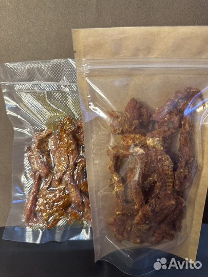 Сушено-вяленое мясо и рыба