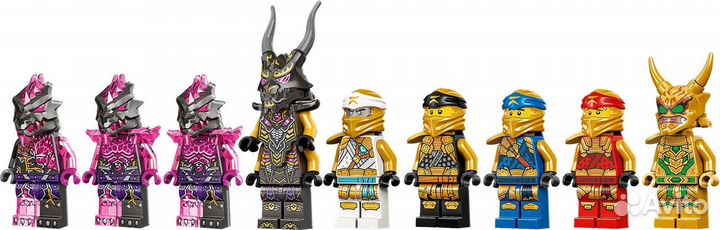 Lego Ninjago 71774 Золотой ультрадракон Ллойда