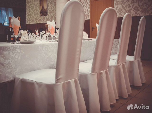 Чехлы на стулья. Аренда