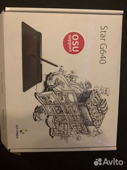 Графический планшет xp pen g 640