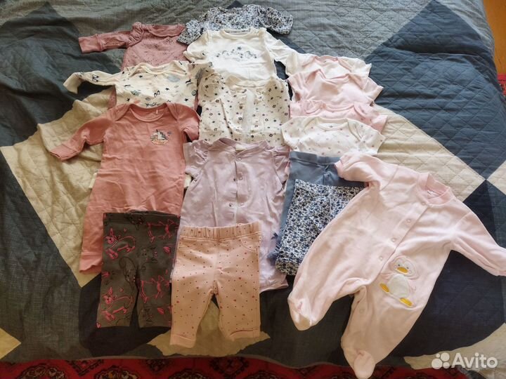 Вещи пакетом на девочку