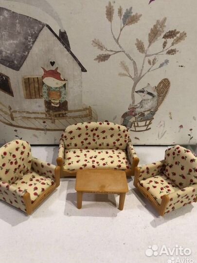 Sylvanian families мебель набор