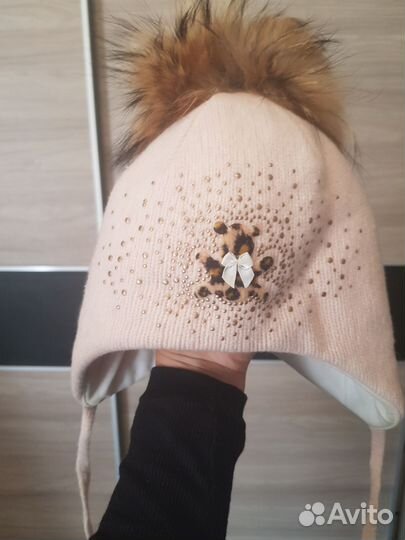 Шапка Kotik зимняя для девочки 52