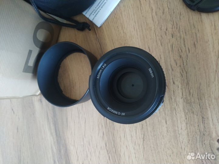 Объектив Nikon 50mm f/1.8G AF-S Nikkor