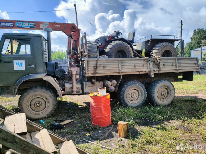 КамАЗ 43105 с КМУ, 1987