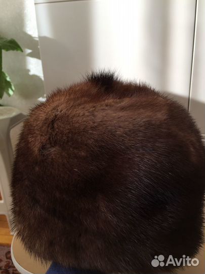 Шапка норковая женская