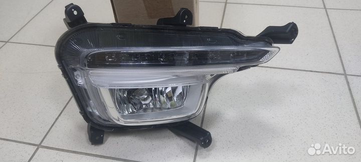 Противотуманная фара Kia Rio 2015-2017 правая LED