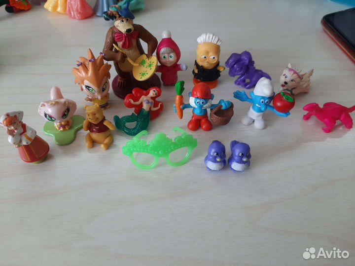 Игрушки из киндера